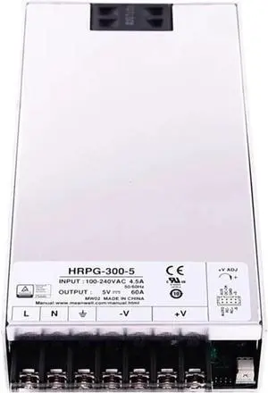 HRPG-300-3.3 3.3V 60A HRPG-300 3.3V 198W Single Output Power Supply with PFC Function