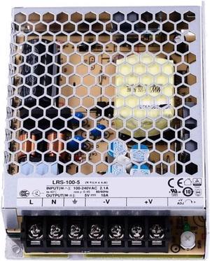 LRS-100-5 5VDC/18A/90W Single Output Switching Power Supply