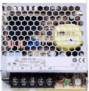 LRS-75-15 15VDC/5A/75W Single Output Switching Power Supply Online Store