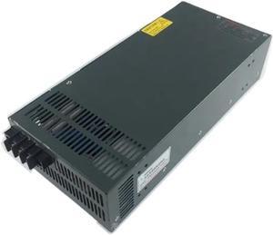 1000w Switching Power Supply AC-DC Output 0-12v 13.8v 15v 24v 36v 48v 60v 72v 90V 110V 220V Voltage and Current Adjustable PSU(220V,0-80V 0-12.5A)