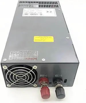 1500W Switching Power Supply AC DC0-12V 13.8V 4V 27V 36V 48V 60V 72V 80V Voltage Adjustable PSU CCTV LED(110V,13.8V)