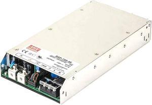 RSP-750-48 753.6W 48V 15.7A Single Output Enclosed Power Supply - High Efficiency 92% with Forced Air Cooling, Adjustable Voltage/Current, Remote Control, Protections