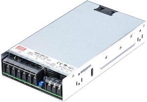 RSP-500-12 500.4W 12V 41.7A Power Supply - Remote Control, Active PFC, 88% Efficiency - Ideal for Test Equipment, Burn-in Systems