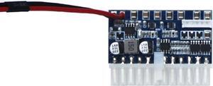 ALHOX Quality DC-ATX-160W 12V 6pin Male Input DC-ATX Peak PSU Pico ATX Switch Mining PSU 24pin Mini ITX DC ATX PC Power Supply(6pin Male Input)