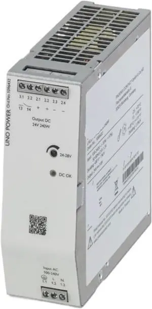 UNO2-PS/1AC/24DC/240W 1096432 Original DIN Rail Power Supply UNO2-PS/1AC/24DC/240W 1096432 Original DIN Rail Power Supply