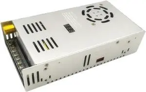 600W Switching Power Supply Adjustable Output Voltage 0-12V 24V 36V 48V 50V 60V 80V Digital Display AC to DC Power Supply(24V 25A)