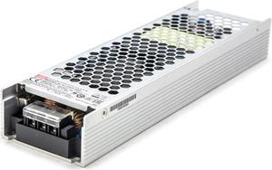 UHP-350-12 Industrial Power Supply, 12V 29.2A 350W, Slim Fanless Design, 91% Efficiency, -22°F~158°F, UL/TUV Certified, for Automation & Control Systems