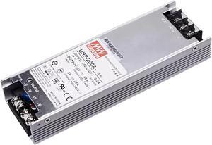 UHP-200A-4.5 Industrial Power Supply, 4.5V 40A 180W, Fanless Design, Wide Input 90-264.5VAC, High Efficiency, UL/TUV Certified, for LED Signage, Displays, Channel Letters