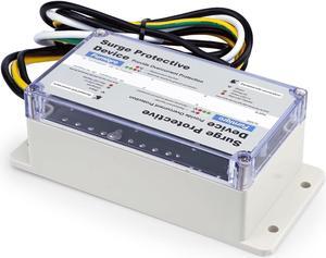 Whole House Surge Protector, FHSPD 140 Whole Home Surge Protector, Protects Appliances 140,000 Amps, Indoor/Outdoor Use, Whole House Surge Protection Device