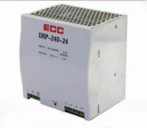 Simple Operation AC/DC 24V 10A Dual Output Power Supply Rail Voltage Lighting Transformer LED Strip Power Supply Drive