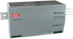 Mean Well Original DRT-480-24 Single Output Industrial DIN RAIL Power Supply 24V 20A 480W