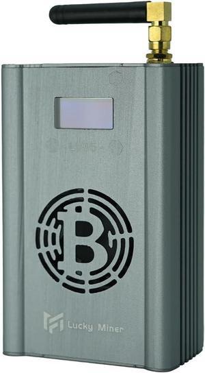 Bitcoins Miner Lucky Miner LV05 BTC Lottery Machine 300GH/S BM1366 WiFi SHA-256 Asic Chip Algorithm BTC BCH BSV DGB