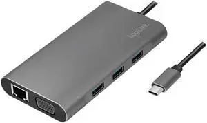 Notebook Dock/Port Replicator Wired USB 3.2 Gen 1 (3.1 Gen, W128290116 (Wired USB 3.2 Gen 1 (3.1 Gen 1) Type-C Silver)