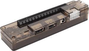Laptop External Independent Video Card Dock, EXP GDC External Discrete Graphics Dock Support 6Pin Interface, for Mini PCI E