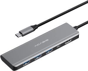 Multifunctional USB C Dockiong Station 5 in 1 USB to USB3.0 Card Reader for Laptop