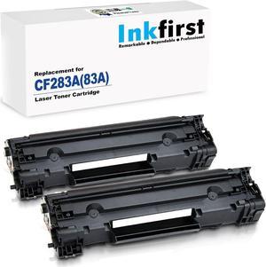 2 Inkfirst Compatible Toner Cartridges Replacement for HP CF283A 83A Laserjet Pro MFP M127fn MFP M127fw MFP M125a MFP M125rnw MFP M125nw M201dw M201n MFP M225dn MFP M225dw