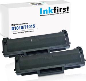 2 Inkfirst® Toner Cartridges D101S (MLT-D101S) Compatible Remanufactured for Samsung D101S Black ML-2164 ML-2164W ML-2165W SCX-3400 SCX-3400F SCX-3405 SCX-3405FW SF-760P