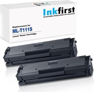 2 Inkfirst® Toner Cartridges D111S (MLT-D111S) Compatible Remanufactured for Samsung D111S Black Xpress M2020 M2020W M2021 M2021W M2022 M2022W M2070 M2070F M2070FW M2070W M2071 M2071FH M2071W