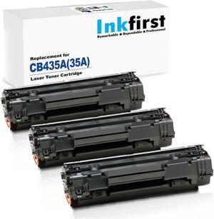 3 Inkfirst Compatible Toner Cartridges Replacement for HP CB435A / CE285A / CB436A (35A / 85A / 36A) Laserjet M1139 M1219nf M1120 M1120N M1522N M1522NF P1505 P1505N P1005 P1006 P1102 M1130 M1212f