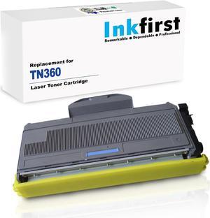 High Yield Inkfirst® Toner Cartridge TN-360 (TN360) Compatible Remanufactured for Brother TN-360 Black HL-2140 HL-2170W DCP-7030 DCP-7040 MFC-7340 MFC-7345N MFC-7440N MFC-7840W