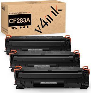 V4INK 3 Pack Compatible Replacement for 83A CF283A Toner Cartridge - for use in Laserjet Pro MFP M127fw M127fn M125nw M125a M201n M201dw M225dn M225dw Series Printers