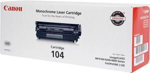 Genuine Canon Toner Cartridge 104 - Black