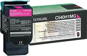 Lexmark Return High Capacity Magenta Toner Cartridge -Magenta -Laser -2000 Page -1 Each