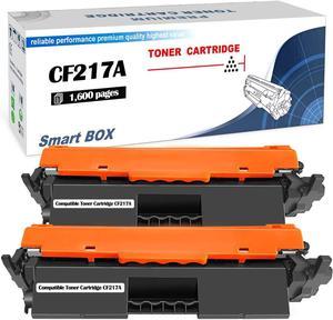 VICTORSTAR Compatible 17A CF217A Toner Cartridge Replacement for Using with HP Laserjet pro M102a M102w MFP M130fn M130fw M130nw M130aBlack x 2, with Chip