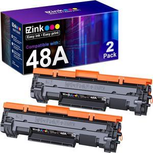 E-Z Ink (TM Compatible Toner Cartridges Replacement for HP 48A CF248A to use with Pro M29w M15w MFP M28w M28a M29a M30w M31w M15a M16a M16w Printer (Black, 2 Pack)