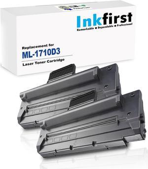 2 Inkfirst Toner Cartridges ML-1710D3 (ML1710D3) Compatible Remanufactured for Samsung ML-1710 ML1710 Black ML-1500 ML-1510 ML-1510B ML-1710 ML-1710B ML-1710D ML-1710P ML-1740 ML-1750 ML-1755