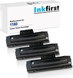 3 Inkfirst Toner Cartridges B1160 331-7335 Compatible Remanufactured for Dell B1160 Black Dell B1160w B1160