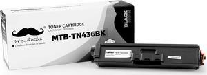 Moustache Compatible TN436 TN-436 Black High Yield Toner Cartridge for Brother HL-L8360CDW HL-L8360CDWT HL-L9310CDW MFC-L8900CDW MFC-L9570CDW