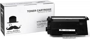 Moustache TN 850 Compatible Toner Cartridge Brother TN850 TN-850 TN820 TN-820 Black Replacement for HLL6200DW, HLL6200DWT, HLL6250DW, HLL6300DW, HLL6400DW, HLL6400DWT 8,000 Pages High Yield