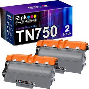 E-Z Ink (TM) Compatible Toner Cartridge Replacement for Brother TN750 TN-750 TN720 TN-720 for MFC-8710DW HL-5470DW MFC-8810DW DCP-8150DN HL-5450DN HL-6180DW MFC-8910DW MFC-8710DW MFC-8950DW (2 Pack)