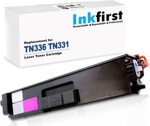 Inkfirst Magenta Toner Cartridge TN331M TN336M (TN-331 TN336 M) Compatible Remanufactured for Brother TN331 TN336 Magenta HL-L8350CDW HL-L8350CDWT MFC-L8600CDW MFC-L8850CDW HL-L8250CDN