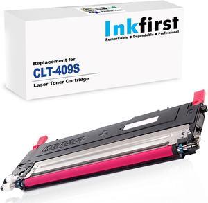 Inkfirst® High Yield Magenta Toner Cartridge CLT-M409S Compatible Remanufactured for Samsung CLP-315 Magenta CLP-310 CLP-315 CLP-315W CLX-3170 CLX-3175FN CLX-3175FW M409S 409S