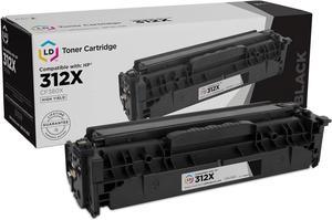 LD Compatible Toner Cartridge Replacement for HP 312X CF380X High Yield (Black)