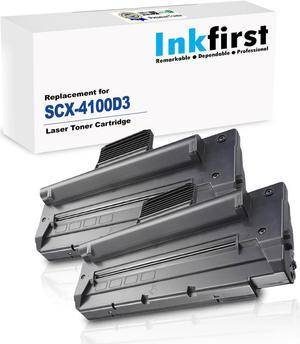 2 Inkfirst® Toner Cartridges SCX-4100D3 (SCX4100D3) Compatible Remanufactured for Samsung SCX-4100 SCX4100 Black