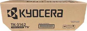 Kyocera 1T02T90US0 Model TK-3162 Black Toner Cartridge for ECOSYS P3045dn; Genuine Kyocera; Up to 12,500 Pages