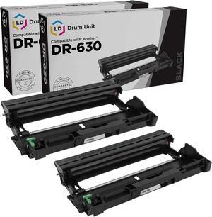 LD Products Compatible Drum-Unit Replacement for Brother DR-630 (2-Pack)