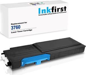 Inkfirst® Cyan Toner Cartridge 331-8432 FMRYP 1M4KP Compatible Remanufactured for Dell C3760n C3760dn C3765dnf Cyan