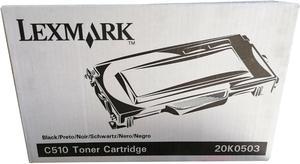 Lexmark C510 Black Toner Cartridge (20K0503)