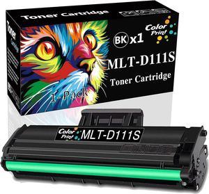 (1-Pack, Black) ColorPrint Compatible MLT-D111S Toner Cartridge Replacement for Samsung MLTD111S 111S D111S Work with Xpress SL M2020 M2020W M2070W M2070F M2071 M2074FW M2078 M2078F M2078FW Printer