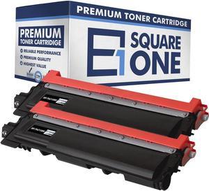 eSquareOne Compatible Toner Cartridge Replacement for TN210BK (Black, 2-Pack)