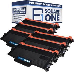 eSquareOne Compatible High Yield Toner Cartridge Replacement for Brother TN850 TN820 (Black, 6-Pack)