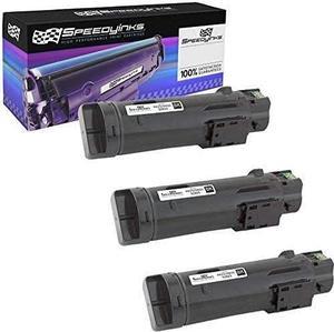 Speedy Inks Compatible Toner Cartridge Replacement for Dell H625/H825 (Black, 3-Pack)