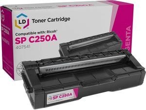 LD Compatible Toner Cartridge Replacement for Ricoh SP C250 407541 (Magenta)