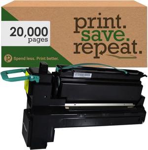 Print.Save.Repeat. Lexmark C792X1YG Yellow Extra High Yield Remanufactured Toner Cartridge for C792 [20,000 Pages]