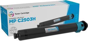 LD Compatible Toner Cartridge Replacement for Ricoh 841921 MP C2503H (Cyan)