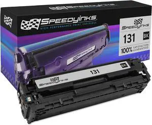 Speedy Inks Remanufactured Toner Cartridge Replacement for Canon 6272B001AA 131 (Black)